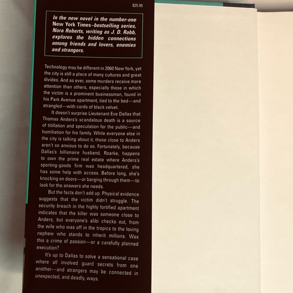 Nora Roberts Strangers in Death Hardback book - Picture 2 of 4